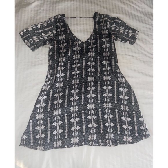Show me your Mumu boho Vneck over the knee loose fit dress size XS - Picture 4 of 6